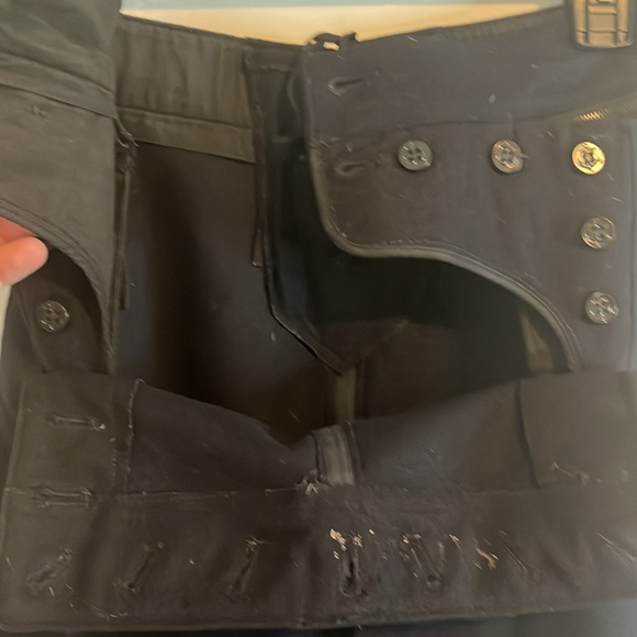 Vintage 1940s World War 2 Wool Naval Clothing Factory Set 36 Size - Picture 10 of 11